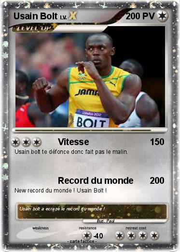 Pokemon Usain Bolt
