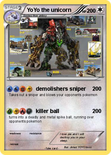 Pokemon YoYo the unicorn