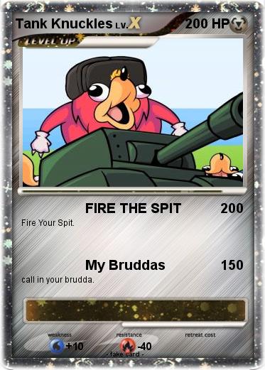 Pokemon Tank Knuckles