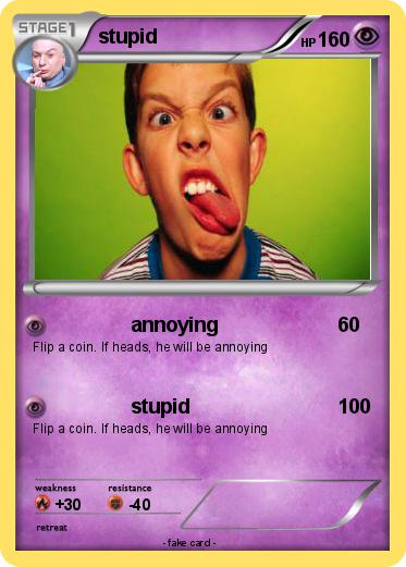 Pokemon stupid