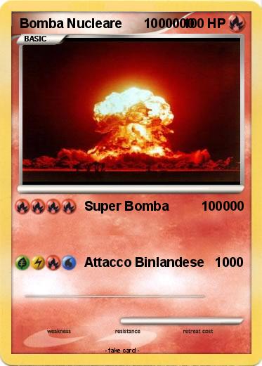 Pokemon Bomba Nucleare      1000000