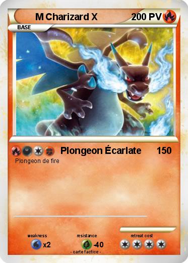 Pokemon M Charizard X