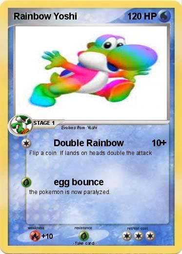 Pokemon Rainbow Yoshi