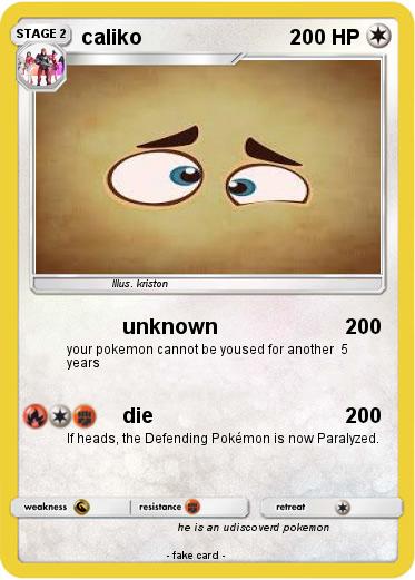 Pokemon caliko