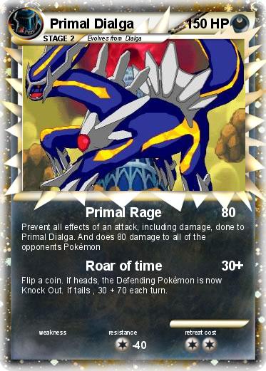 Pokemon Primal Dialga