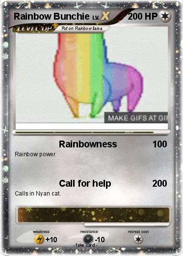 Pokemon Rainbow Bunchie