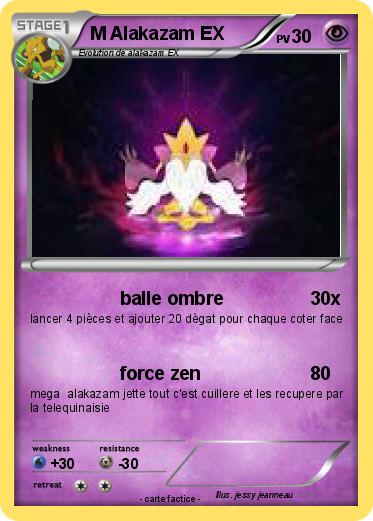 Pokemon M Alakazam EX