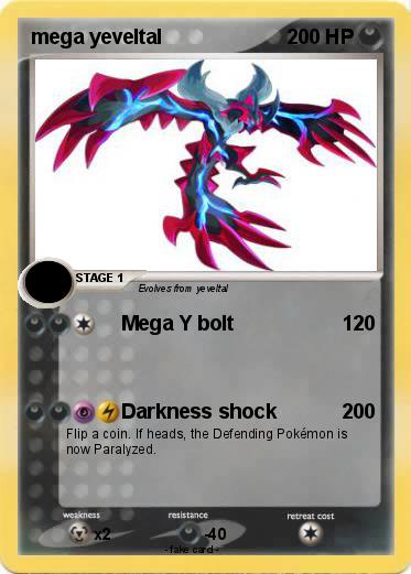 Pokemon mega yeveltal