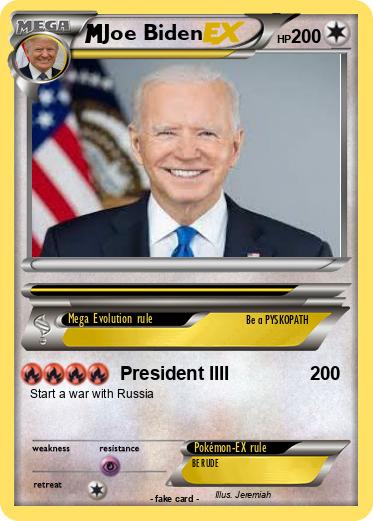 Pokemon Joe Biden
