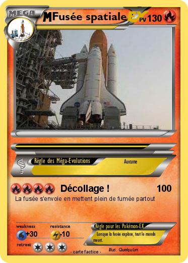Pokemon Fusée spatiale
