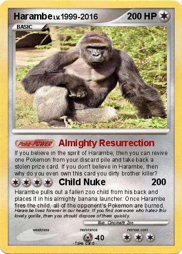 Pokemon Harambe