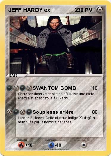 Pokemon JEFF HARDY ex                2
