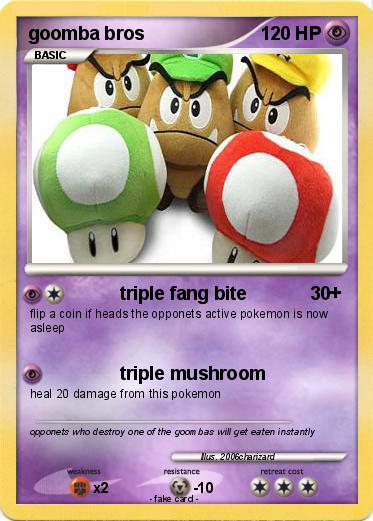 Pokemon goomba bros