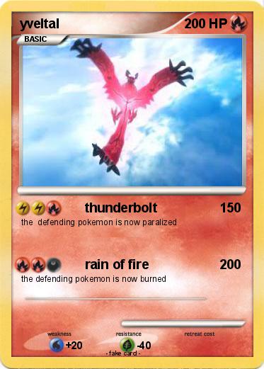 Pokemon yveltal