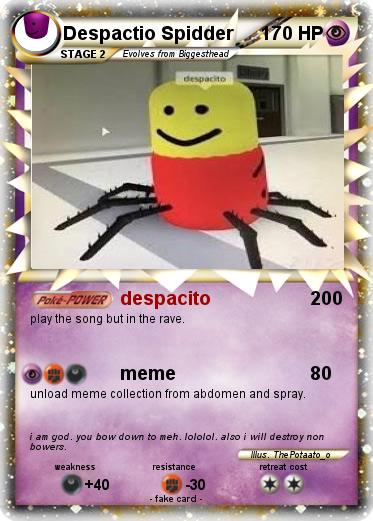 Pokemon Despactio Spidder