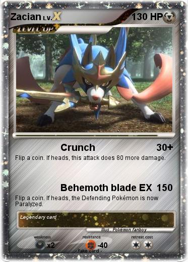 Pokemon Zacian