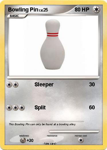 Pokemon Bowling Pin