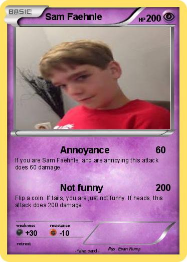 Pokemon Sam Faehnle