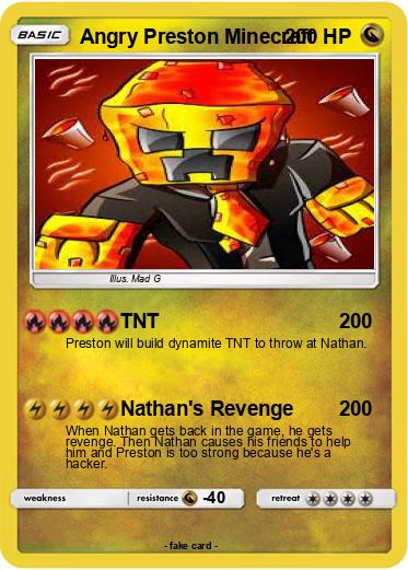 Pokemon Angry Preston Minecraft