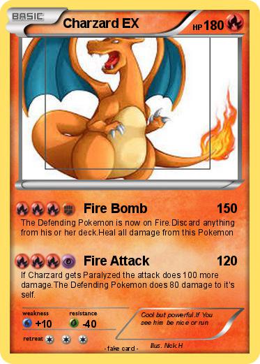 Pokemon Charzard EX