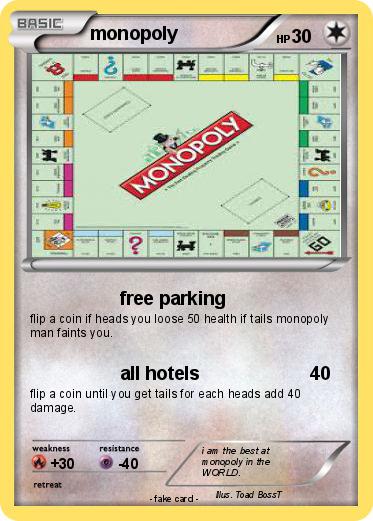 Pokemon monopoly