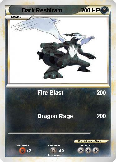 Pokemon Dark Reshiram