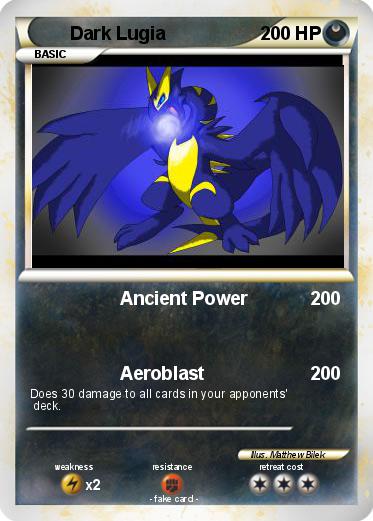 Pokemon Dark Lugia