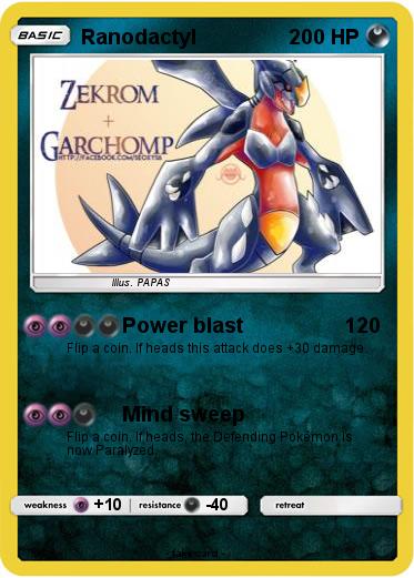 Pokemon Ranodactyl