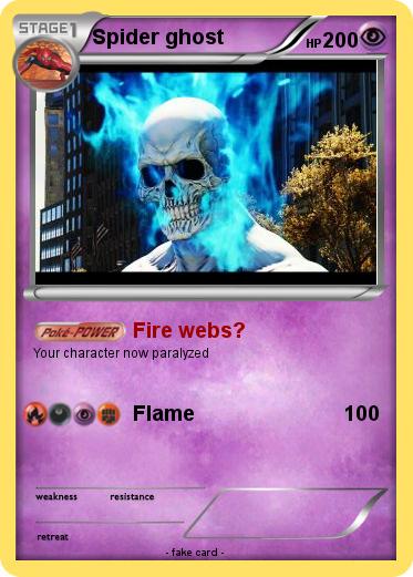 Pokemon Spider ghost