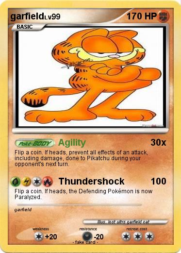 Pokemon garfield