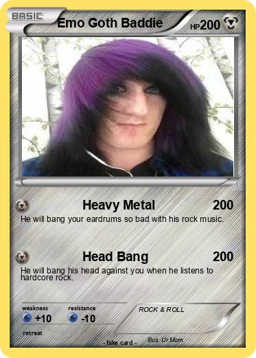 Pokemon Emo Goth Baddie