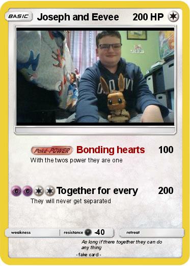 Pokemon Joseph and Eevee