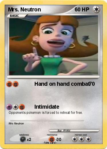 Pokemon Mrs. Neutron