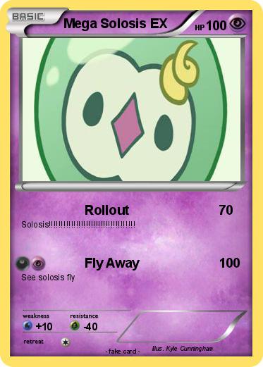 Pokemon Mega Solosis EX