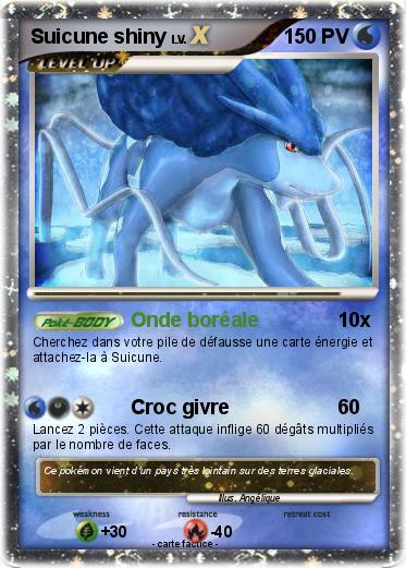 Pokemon Suicune shiny