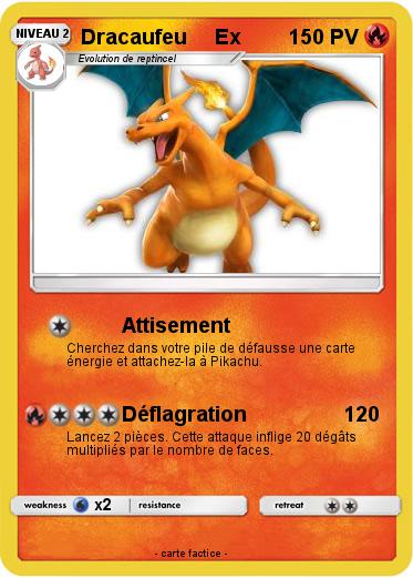 Pokemon Dracaufeu     Ex
