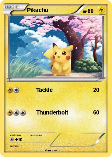 Pokemon Pikachu