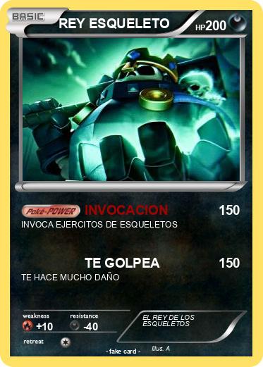 Pokemon REY ESQUELETO