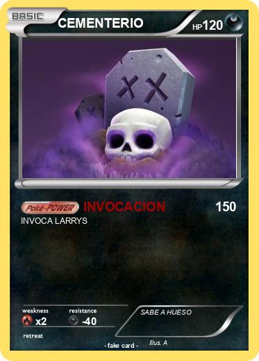 Pokemon CEMENTERIO