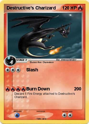 Pokemon Destructive's Charizard