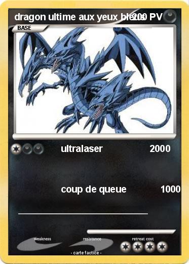Pokemon dragon ultime aux yeux bleus