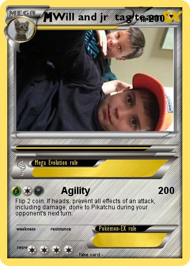 Pokemon Will and jr  tag team