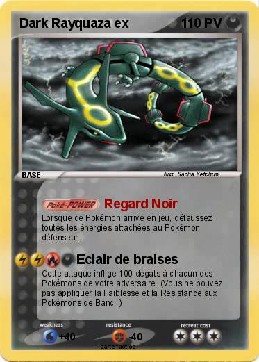 Pokemon Dark Rayquaza ex