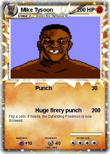 Pokemon Mike Tysoon