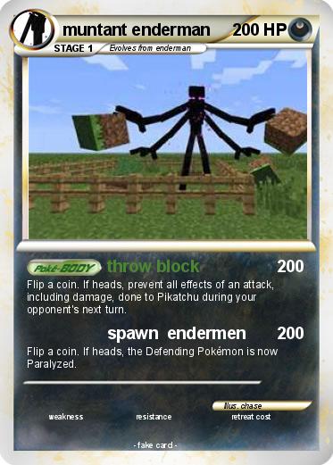 Pokemon muntant enderman