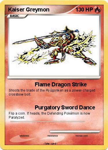 Pokemon Kaiser Greymon
