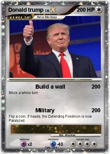 Pokemon Donald trump