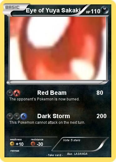 Pokemon Eye of Yuya Sakaki