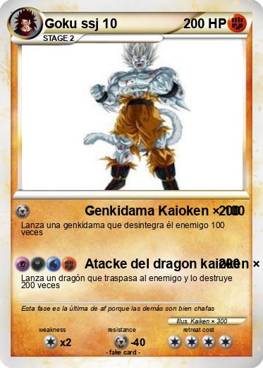 Pokemon Goku ssj 10