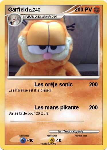 Pokemon Garfield